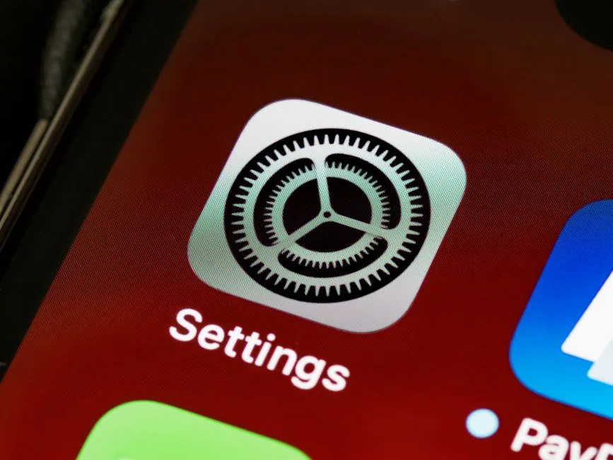 Close-up of a phone screen showing a five-point agree to disagree answer scale